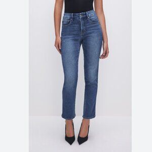 Good American Good Legs Straight Jeans